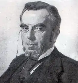 Portrait de Dimítrios Vikélas.
