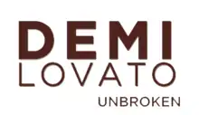 Description de l'image Demi Lovato - Unbroken textlogo.png.