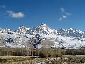 Vue du Demirkazık.