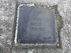 Puits Enclos no 1, 1853-1955.