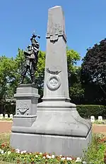 La Défense du drapeau (d) (monument aux morts de 1870)