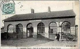 Gare de Denain-mines vers 1905