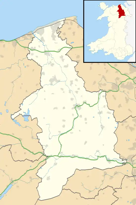 (Voir situation sur carte : Denbighshire)