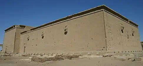 Temple de Dendérah (murs ouest et sud).