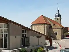 Le musée et l'église.