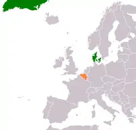 Belgique et Danemark