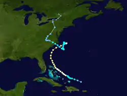 Image illustrative de l’article Ouragan Dennis (1999)