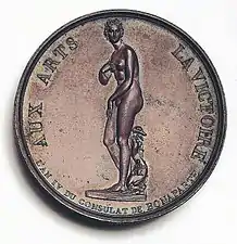 Vénus (1803), médaille.