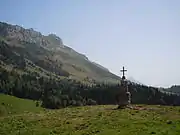 Dent des Portes depuis le Chalet du Mollard (1343 m)