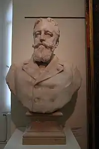 Buste d'Eugène Poubelle (1897), musée des Beaux-Arts de Carcassonne.