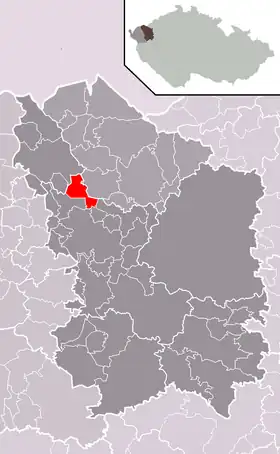 Localisation de Děpoltovice