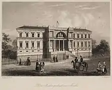 L'ancien palais de justice de Nantes, au XIXe siècle