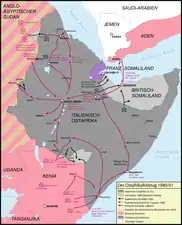 Afrique de l'Est 1940-1941