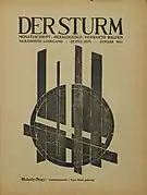 Couverture du magazine Der Sturm (1923)