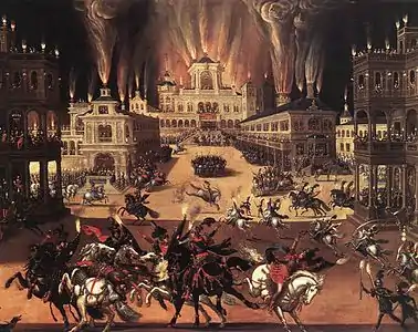 Allégorie du Feu, Claude Deruet, avant 1642.