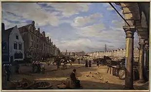 La grand place à Arras Musée des Beaux-Arts d'Arras