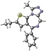 Image illustrative de l’article Thiénalprazolam