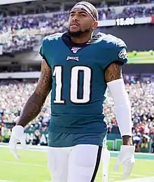 Desean Jackson avec les Eagles en 2019.