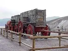 Photo d'un chariot de transport.