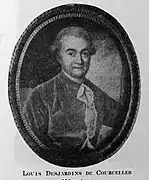 Louis Desjardins de Courcelles, capitaine des arquebusiers en 1767.