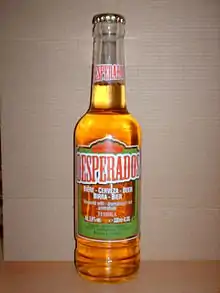 Bouteille de Desperados.