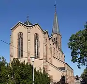 L'église Saint-Léger, presbytère.