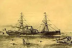 illustration de Lafayette (paquebot de 1864)