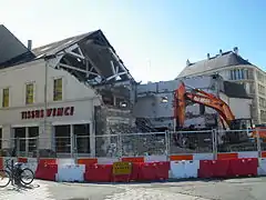 Destruction de l'îlot Vinci.