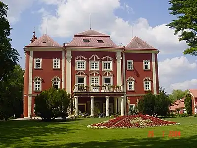 Le château de Dětenice.