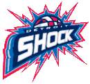 Logo du Shock de Détroit  (Detroit Shock)