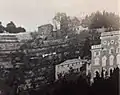 Villa Madre Cabrini vue du Corso Paganini, 1920. Le quatrième étage avait déjà été surélevé; le cinquième étage n'est pas encore.