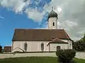 Deutenhausen, église: die Sankt Johann Kirche