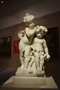 Groupe d'enfants, musée des beaux-arts de Troyes.