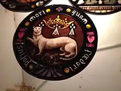 Emblème d'Anne de Bretagne, l'Hermine