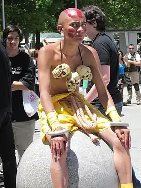 Cosplay de Dhalsim (SFII)