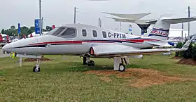 Le second prototype D-jet exposé à la EAA Convention en juillet 2010