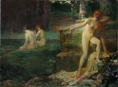 Diane au repos (1896), musée d'Art et d'Archéologie de Laon.