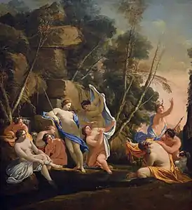 Diane et Actéon (vers 1630), huile sur toile, 223 × 266 cm, Paris, Petit Palais.