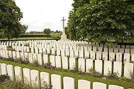 Dickebusch New Military Cemetery Extension.