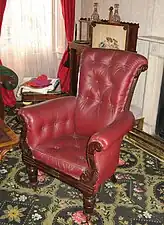 Le fauteuil de Dickens.