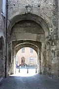 Porte Saint-Marcel vue de la ville