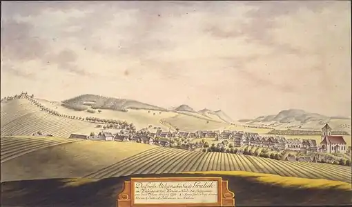 Králíky en 1798 par Joann Venuto.