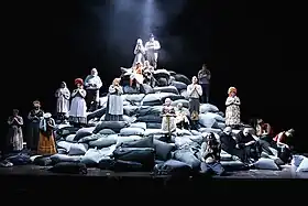 Scène à l'Akademietheater de Vienne (2015)