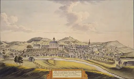 Trutnov en 1805, par Joann Venuto.