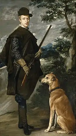 Ferdinand d'Autriche par Diego Vélasquez (c 1633)