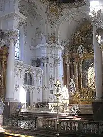 Chœur de l'église Notre-Dame de Dießen am Ammersee