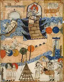 Siège de Bagdad par les Mongols en 1258.