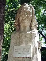 Buste d'Alexis Piron