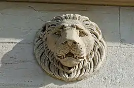 Tête de lion.