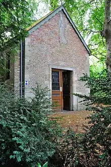 2009 : la chapelle Wivine de l'ancienne abbaye Sainte-Wivine.